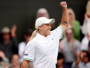 Supporting image for story: Sonay Kartal open to suggestions over her next tattoo after reaching third round