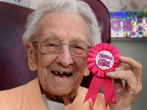 Supporting image for story: Titanic year as Betty marks her 105th birthday