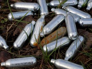 Supporting image for story: Laughing gas ban to be included in Government’s anti-social behaviour clampdown