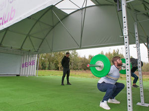 Supporting image for story: Health club opens new outdoor facility