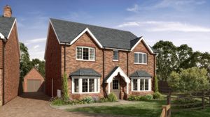 CGI of the Rosewood house type at The Hamlet.