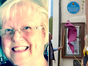 Supporting image for story: Blue plaque unveiled at Newport community building in memory of woman who helped saved it