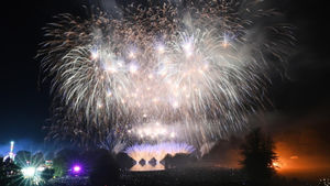 Final preparations are under way for the Himley Fireworks