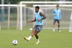 Darnell Furlong during West Brom's pre-season camp in Austria (Photo by Adam Fradgley/West Bromwich Albion FC via Getty Images)