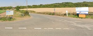 A Google Street View Image Of The Entry Road To Hints Quarry Tamworth. Free for use by all LDRS partners