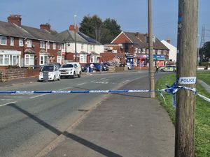 Supporting image for story: Man seriously injured after a Ford Fiesta in Oldbury crashes with a lamppost and parked cars - road closed and suspect arrested