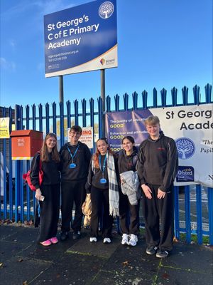 BOA students at St. George's C of E Primary School