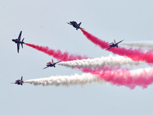 Supporting image for story: Skies set for spectacular displays by the Red Arrows - when and where to see them