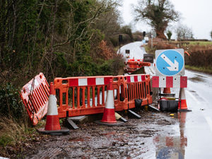 Supporting image for story: Work on landslip road repairs finally get go-ahead almost three years on