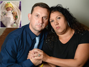 Supporting image for story: 'We didn’t have the chance to hold him alive': Heartbroken parents speak out after death of baby at Dudley's Russells Hall Hospital