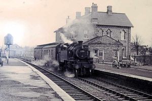 Ellesmere Railway Station in its heyday