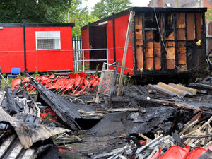 Supporting image for story: Pelsall football club fights back after arson attack