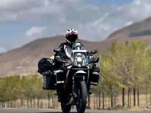 Supporting image for story: Police make arrest after motorbike stolen during round-the-world trip