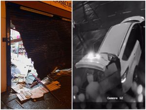 Supporting image for story: WATCH: CCTV captures Costcutter shop ram-raid leaving trail of destruction