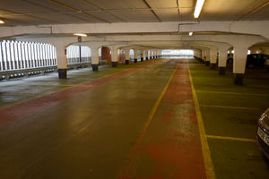 Normally this level would be full at the Raven Meadows multi storey.