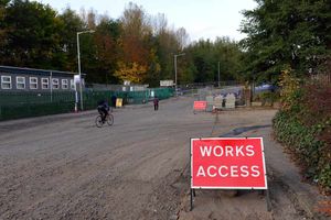 Broad Lanes, Bilston, is closed due to the roadworks