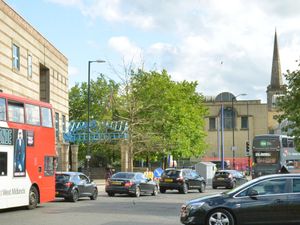 Supporting image for story: Crash in Wolverhampton city centre results in tram and bus disruption