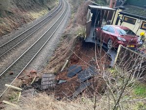 Supporting image for story: Trains cancelled as landslip causes chaos