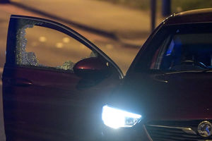 The scene following the incident in Cradley Heath. Pic: SnapperSK