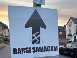 Supporting image for story: Concern after swastika is sprayed over signs for Sikh memorial event  