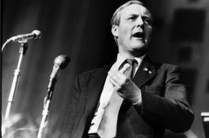 Tony Wedgwood Benn, then Industry Secretary, was the first minister to be heard on Radio 4's parliamentary coverage