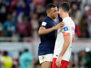 Supporting image for story: Kylian Mbappe breaks media silence after firing France into last eight
