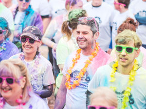 Supporting image for story: Charity builds on colour run success with three events to take place on the same day