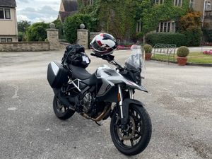 Supporting image for story: Long-term report: The Suzuki V-Strom 800RE gets its first taste of true UK weather