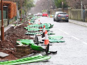 Supporting image for story: Thousands still without power after damage caused by Storm Eowyn