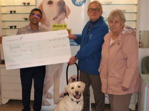 Supporting image for story: Fundraising for guide dogs in north Shropshire hits £81,000 mark in just 10 years