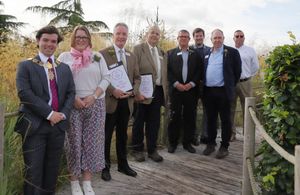 Judges assessed Shrewsbury’s blooming beauty during summer. Picture: Shrewsbury Town Council