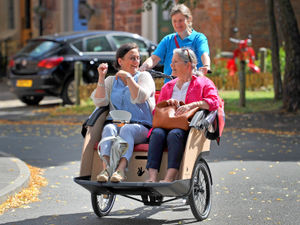Supporting image for story: Rickshaw service rolling into second county town