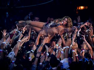 Supporting image for story: Shakira announces world tour during surprise Coachella appearance