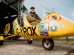 Supporting image for story: Frustrating wait for around-world pilot grounded in Shropshire 