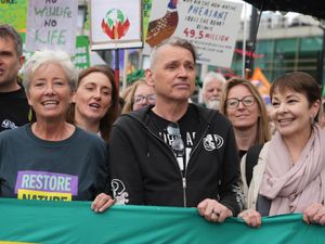 Supporting image for story: Dame Emma Thompson urges politicians to ‘listen up’ at London nature march