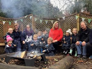 Supporting image for story: Talented former pupil helps create forest school in Stourport