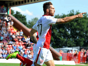 Supporting image for story: Harriers confirm Styche's Macc move