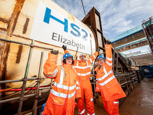 Supporting image for story: Boring machine starts digging towards Birmingham