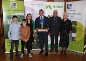 The Jones family (L to R): Bedwyr, Gwilym, Siwan, Dylan, Wyn, Ann