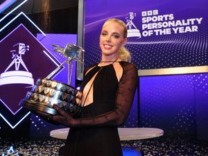 Keely Hodgkinson after receiving the award for BBC Sports Personality of the Year