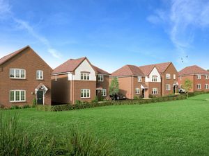 A computer-generated image of the homes coming to Areley Common, built by Miller Homes