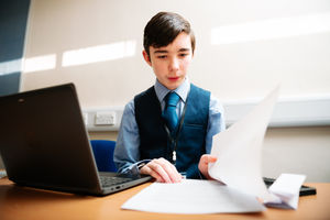 Evan Kendal in his role as vice principal - inclusion
