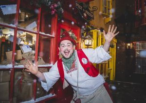 Visit the Victorian High Street with its pub and sweet shop at North Pole Adventure