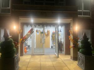 HC-One Priorslee House Care Home’s Halloween decorations