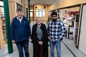 Traders have moved into Wellington Market