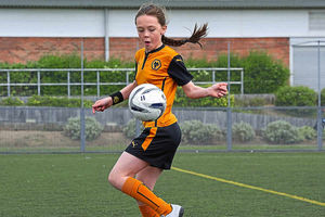 Millie shows off her silky skills. Pictures Peter Shah.