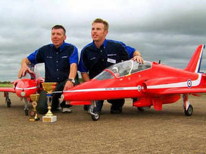 Supporting image for story: Mini Red Arrows come to the rescue