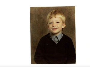 New headmaster James Duffield is a former pupil. Pictured is James Duffield when he attended the school.