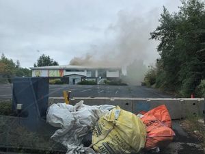 Supporting image for story: 40 firefighters battle huge blaze at gym in Wednesbury