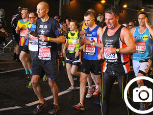 Supporting image for story: Shropshire runners return with tales from London Marathon